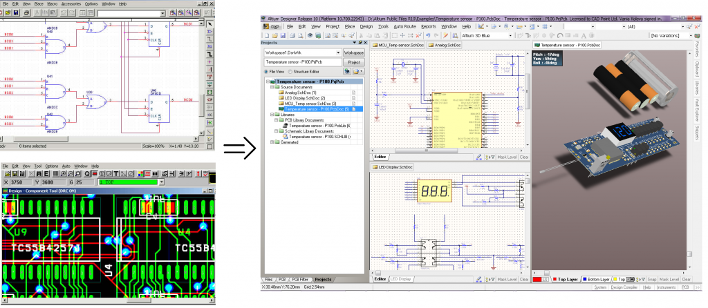 Switch OrCAD with Altium