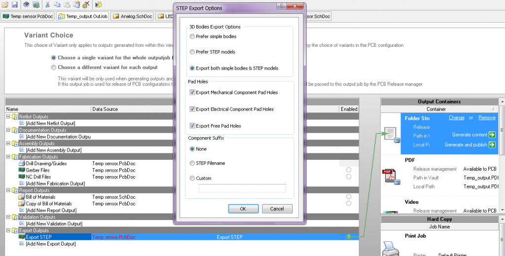 New option in STEP export from Altium Designer