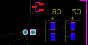 Color connections in Altium PCB